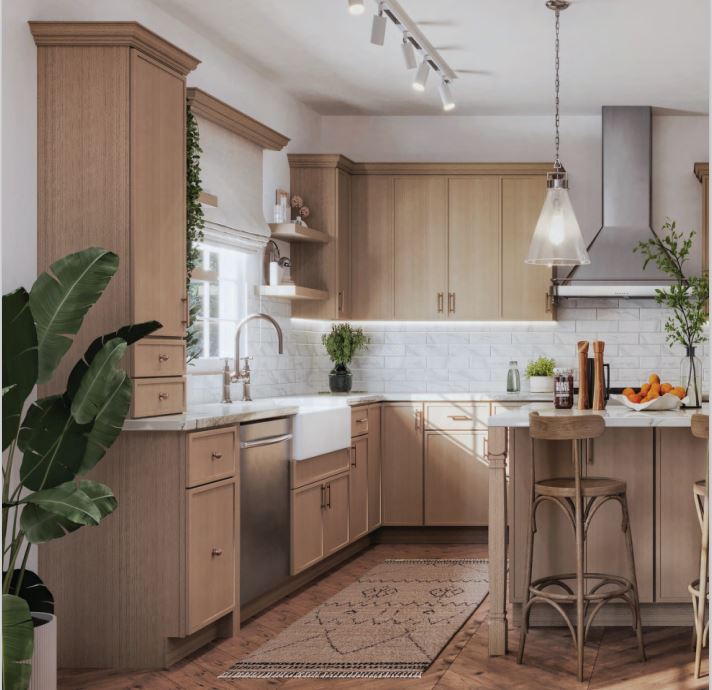 Manhattan White Oak Slim Shaker